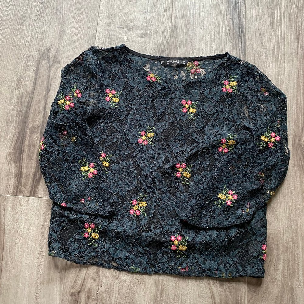 Zara Laced Blouse